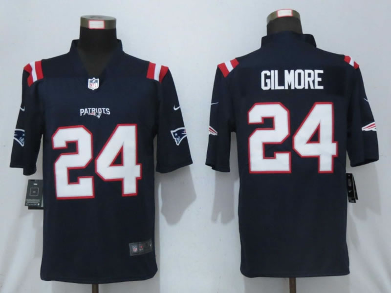 Nike Patriots 24 Gilmore Navy Blue Rush Limited Jersey,We sell and wholesale Nike Patriots 24 Gilmore Navy Blue Rush Limited Jersey on line form chian!